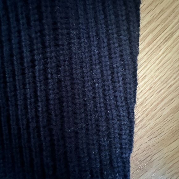 Vince Weekend Cardigan Button Up Wool and Cashmere Navy Sweater Size Large New - Picture 6 of 9